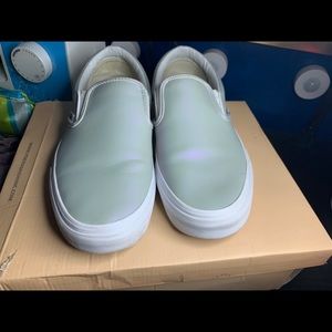 Cute holographic Vans✨✨✨